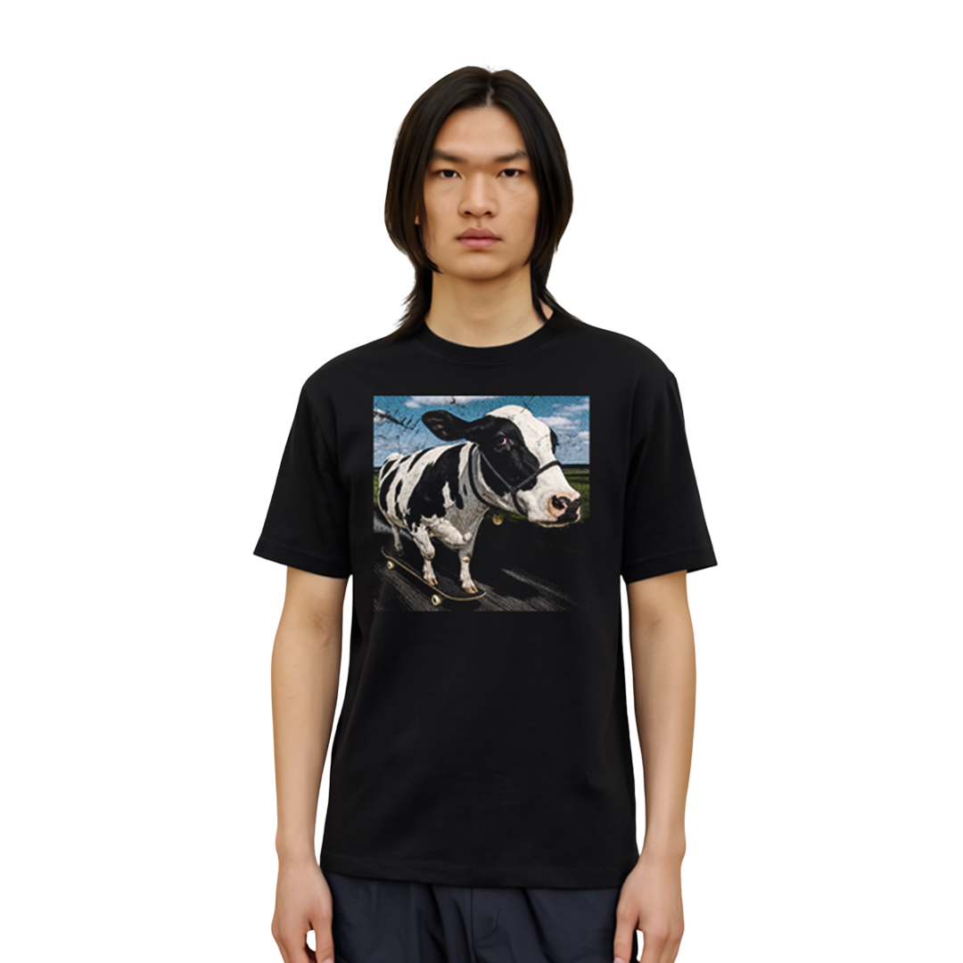 "Rolling Cow" T-Shirt