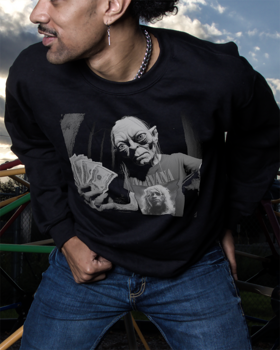 "Gollum’s Rock and Roll Fortune" Sweatshirt