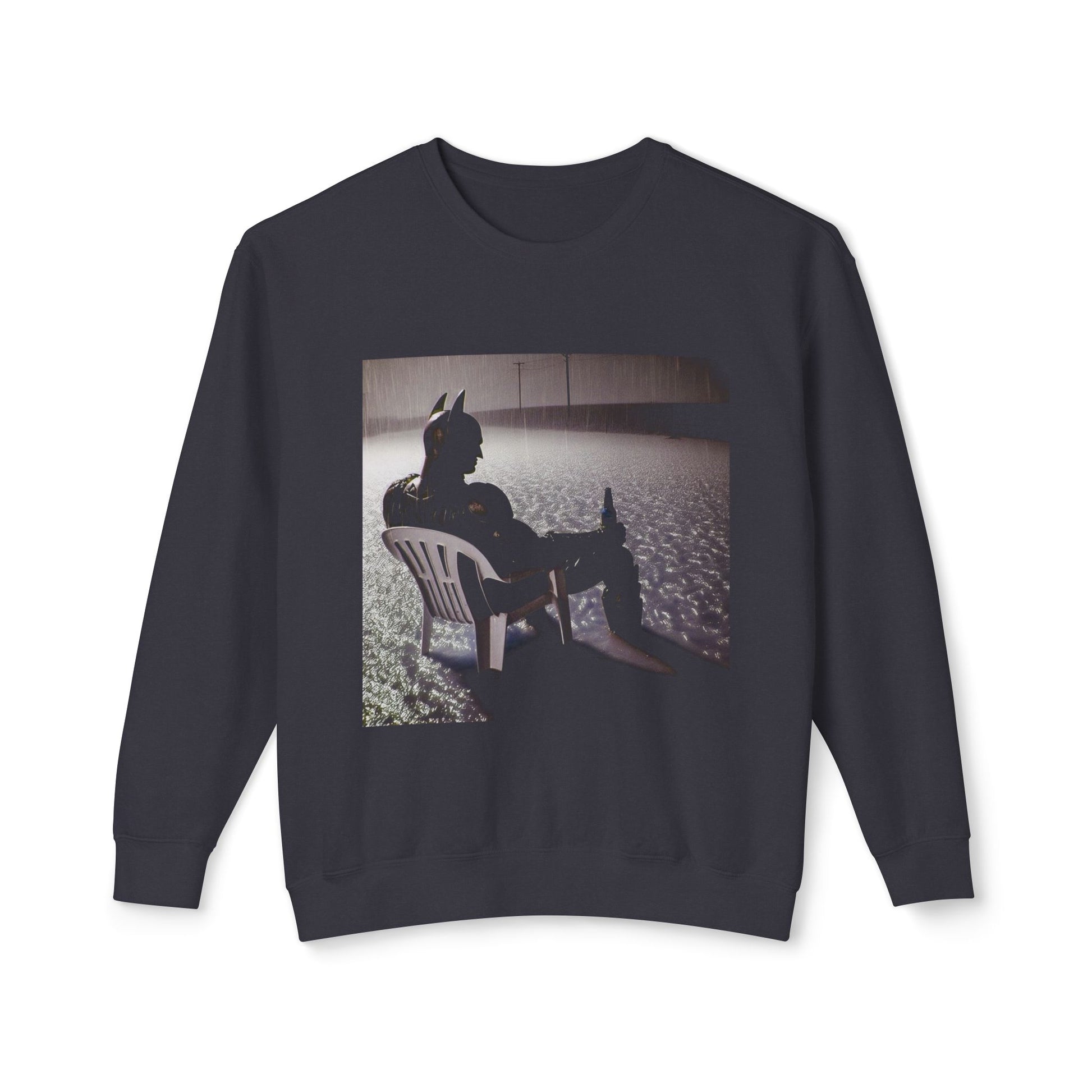 &quot;Batman in the Rain: A Night Off&quot; Sweatshirt