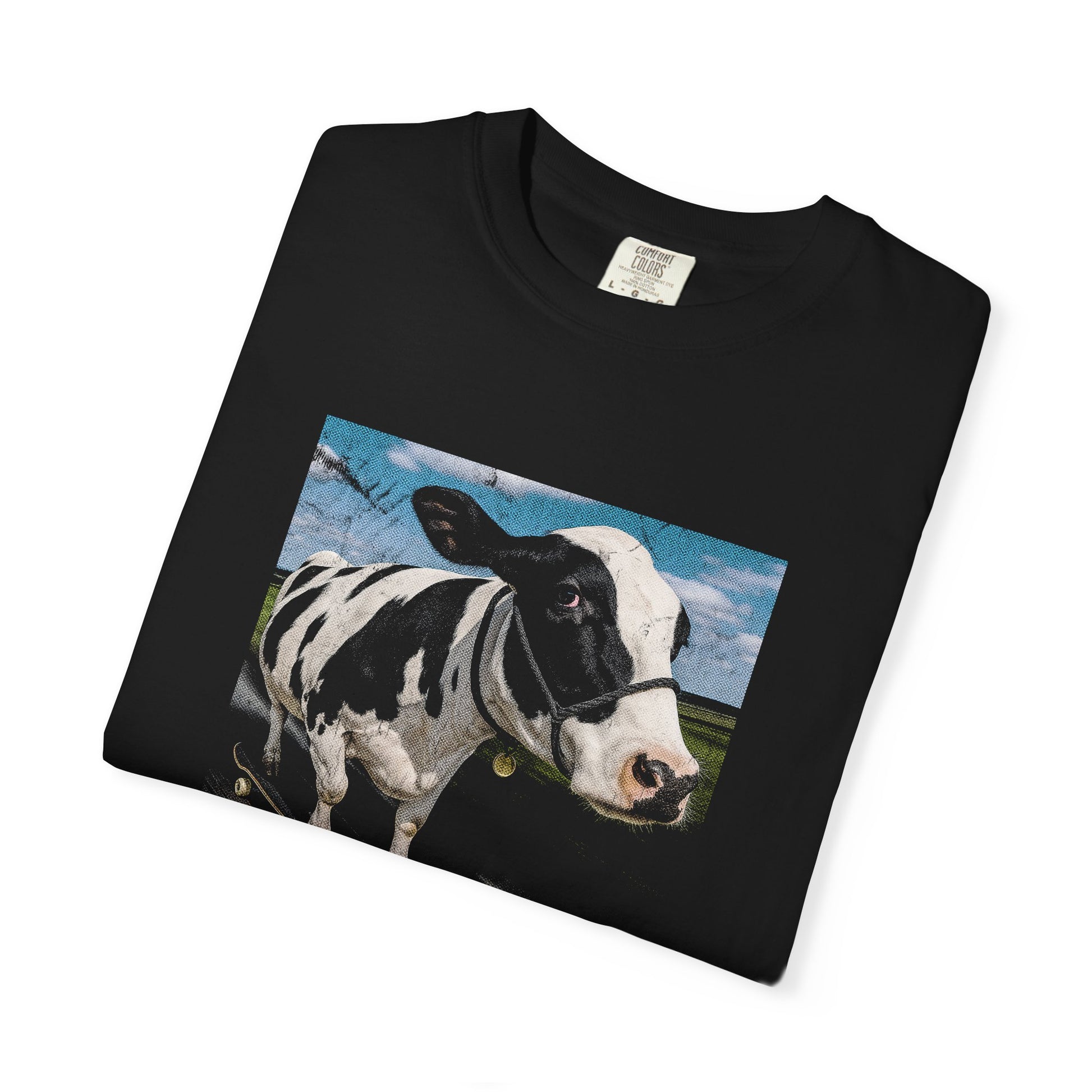 &quot;Rolling Cow&quot; T-Shirt