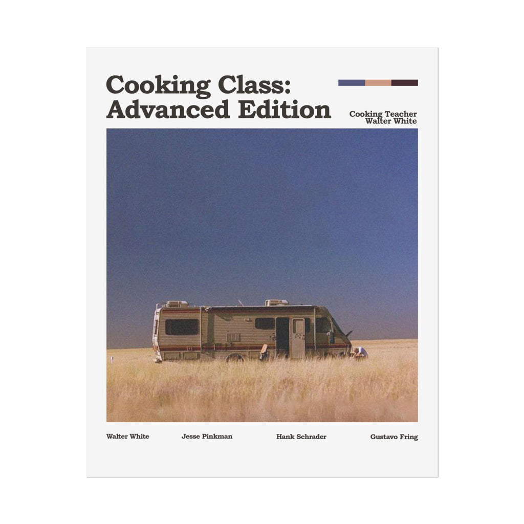 Cooking Class Advanced Edition Rolled Poster