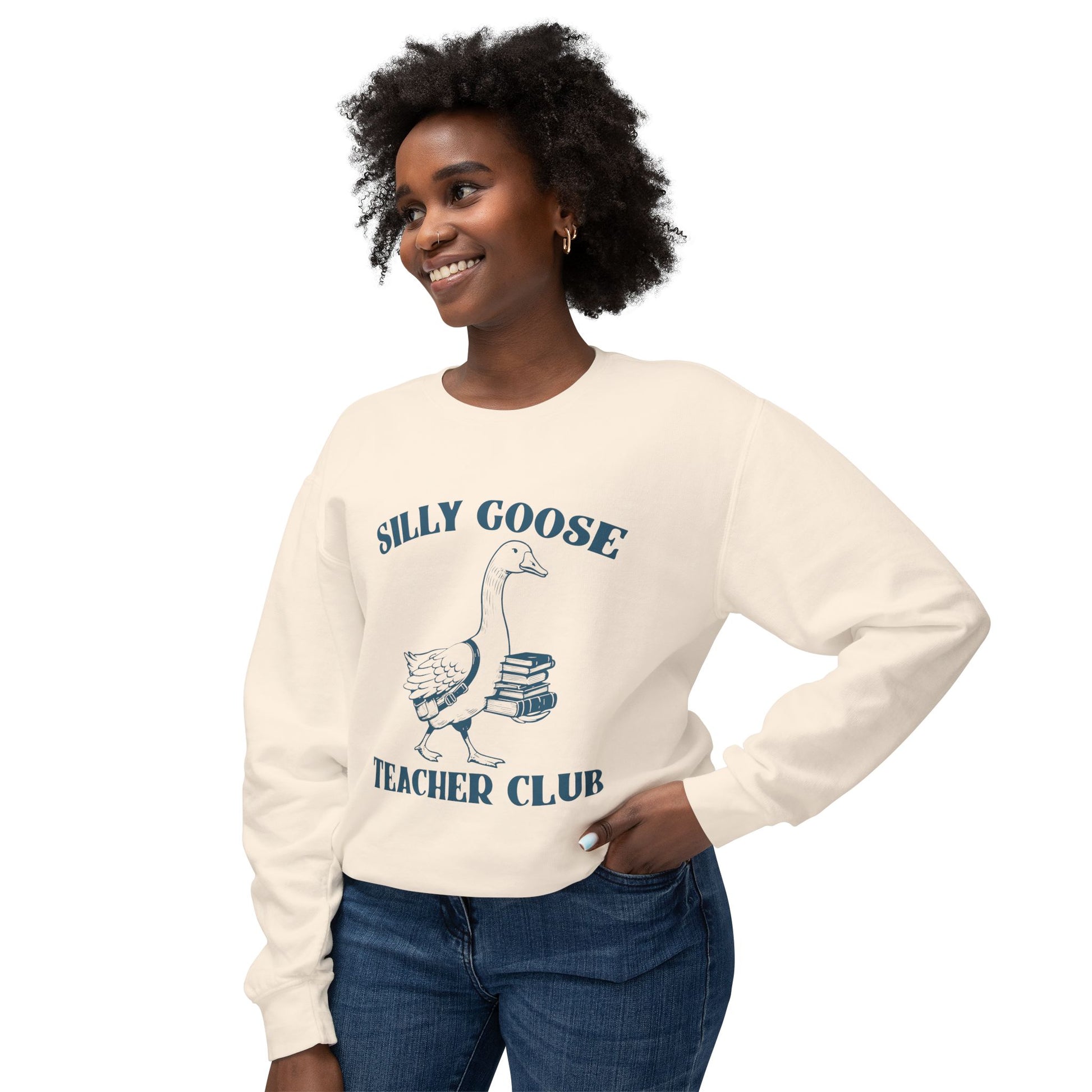 &quot;Silly Goose Teacher Club&quot; Sweatshirt