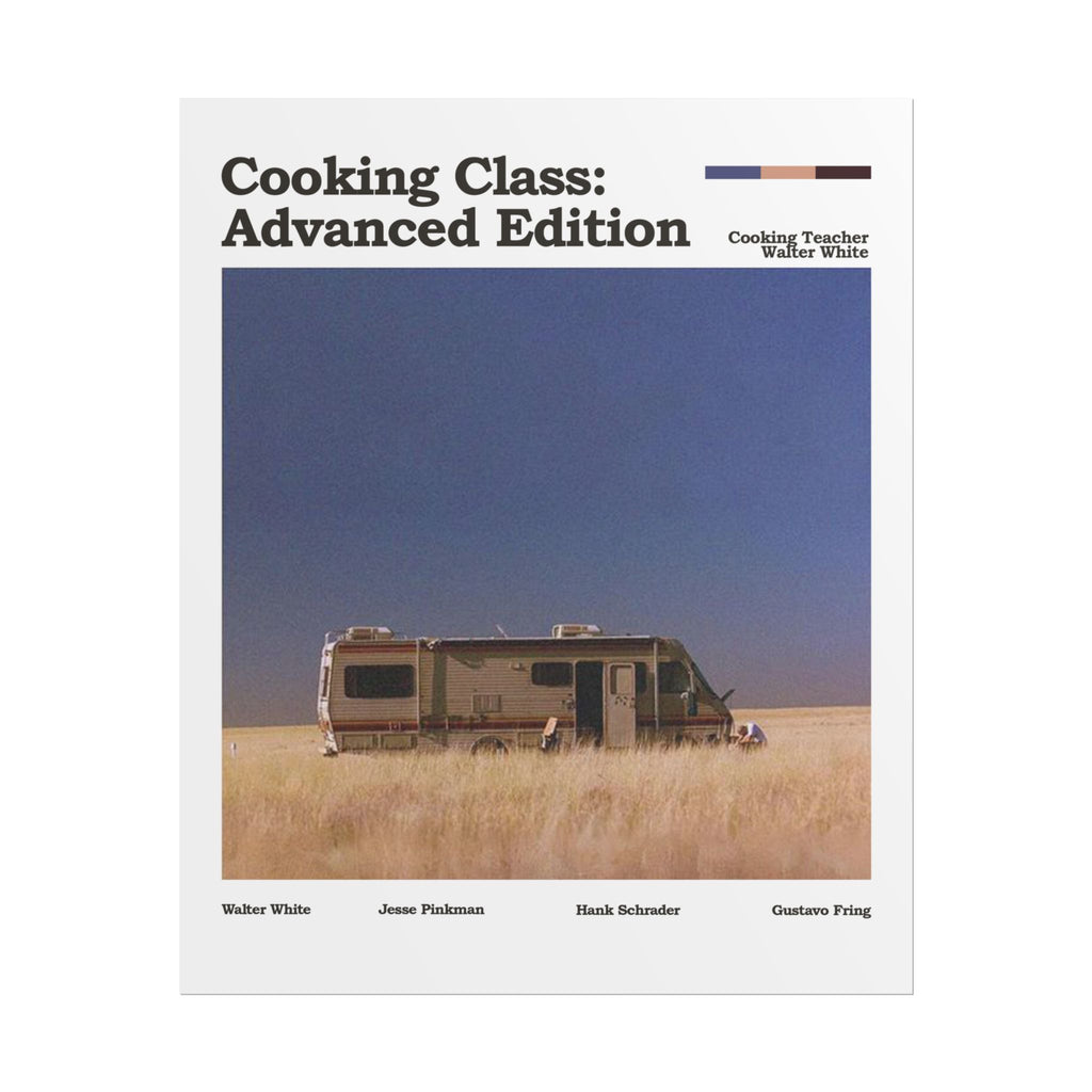 Cooking Class Advanced Edition Rolled Poster