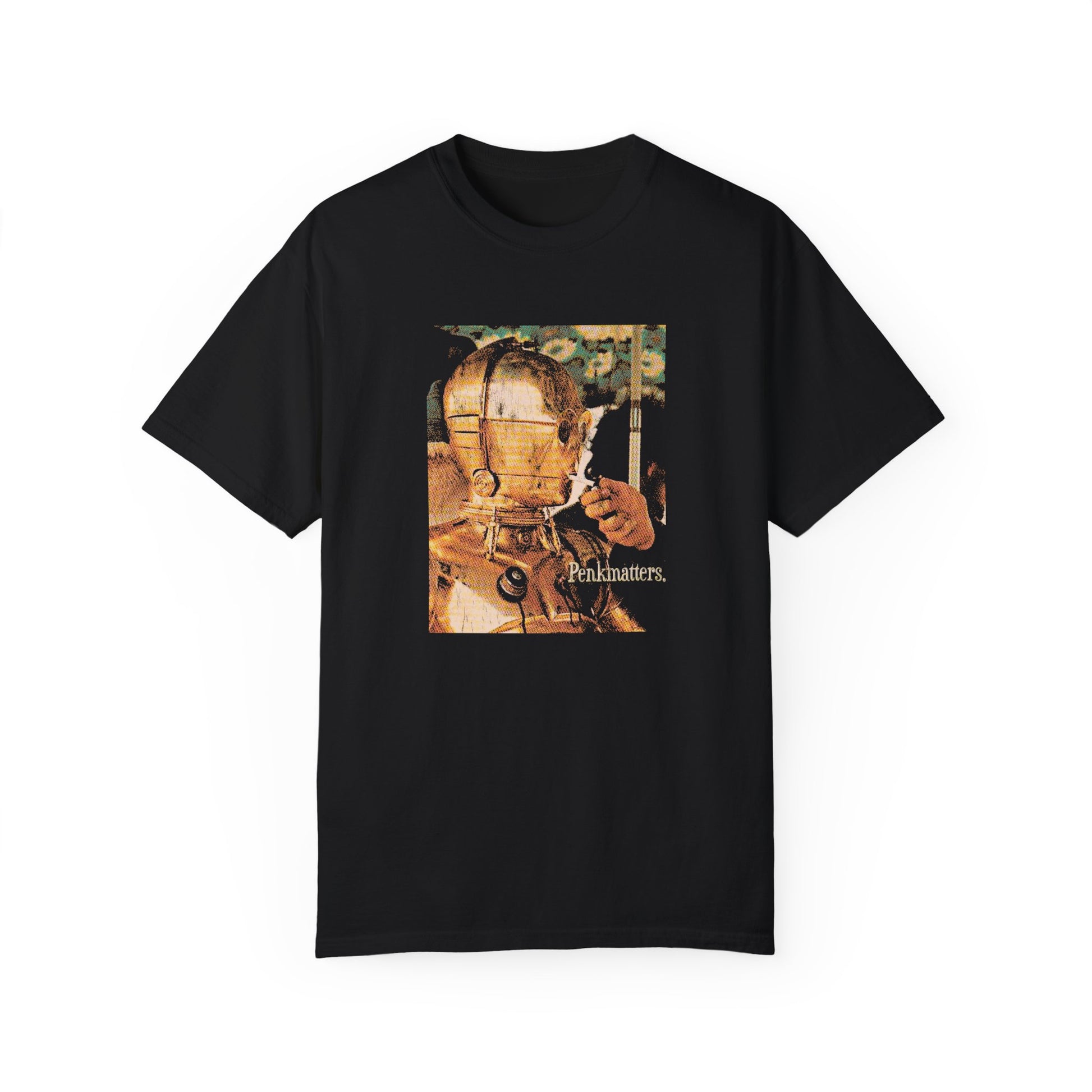 &quot;C-3PO Smoking&quot; T-Shirt