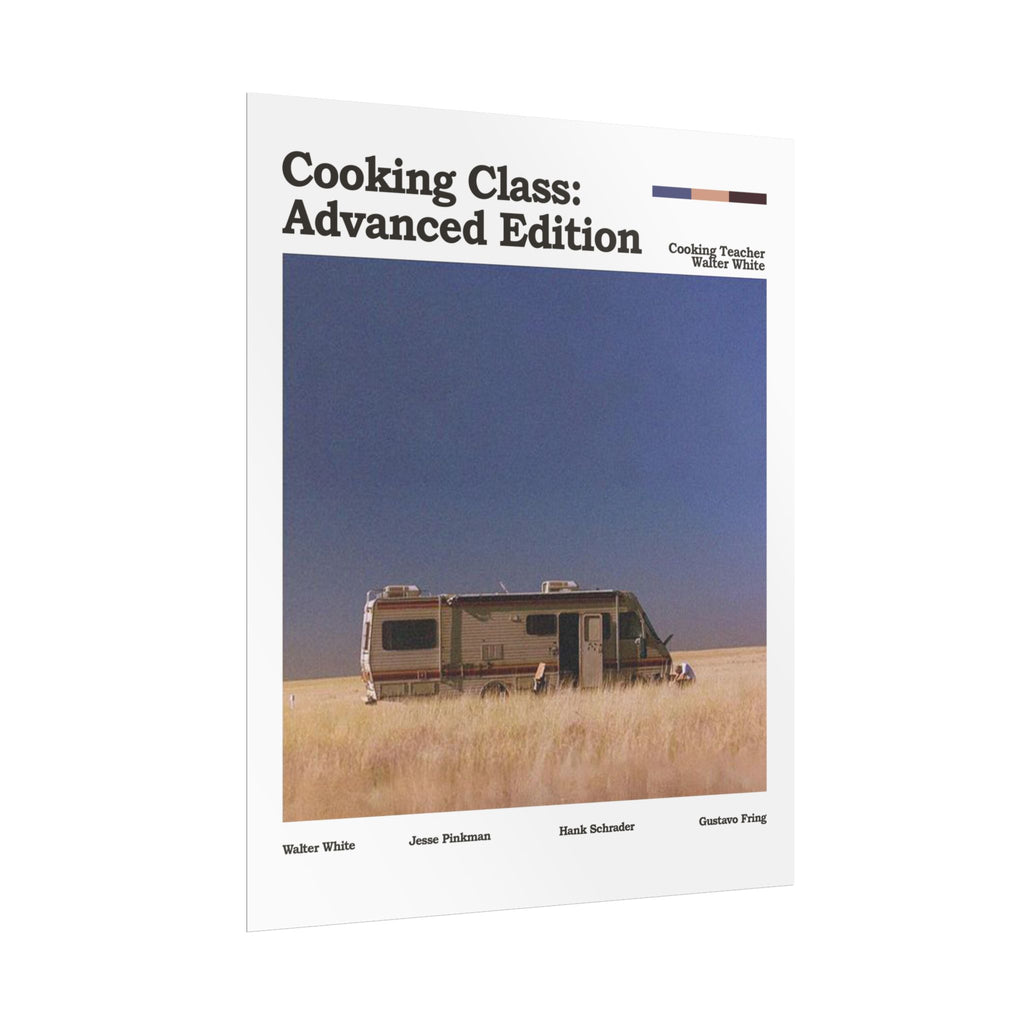 Cooking Class Advanced Edition Rolled Poster