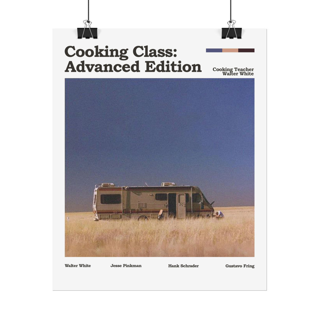 Cooking Class Advanced Edition Rolled Poster