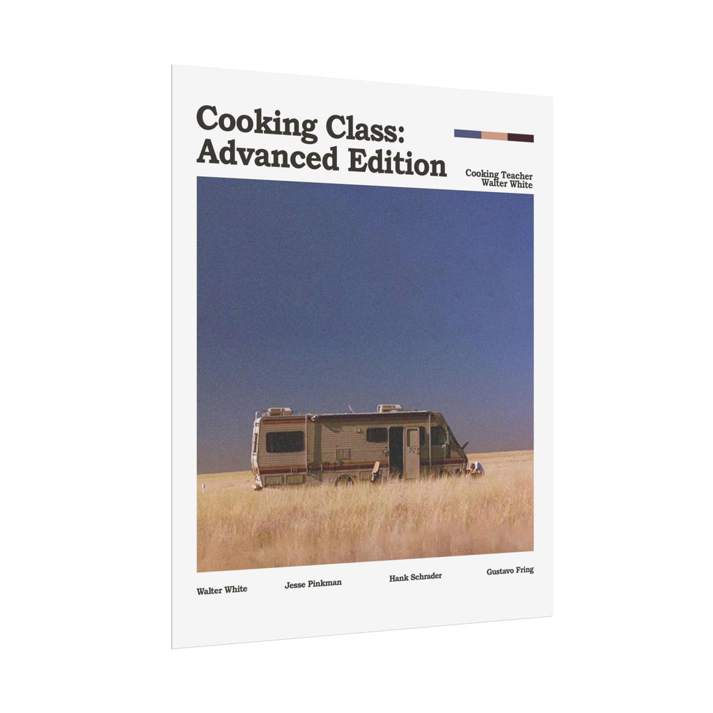 Cooking Class Advanced Edition Rolled Poster