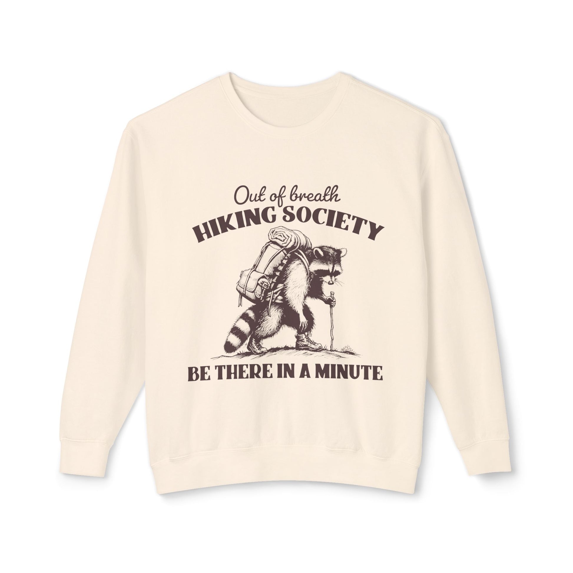 &quot;Out Of The Breath Hiking Society&quot; Sweatshirt