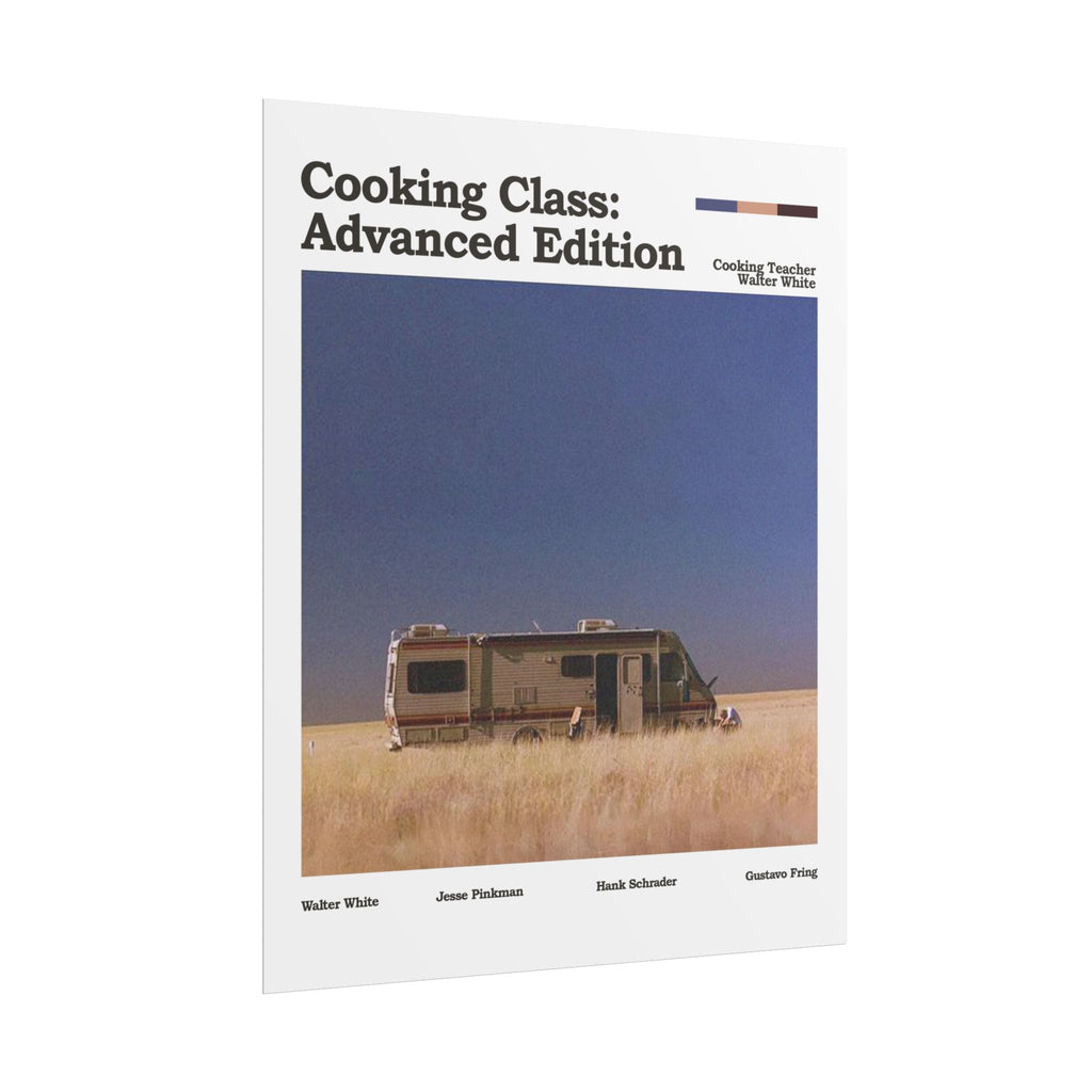 Cooking Class Advanced Edition Rolled Poster