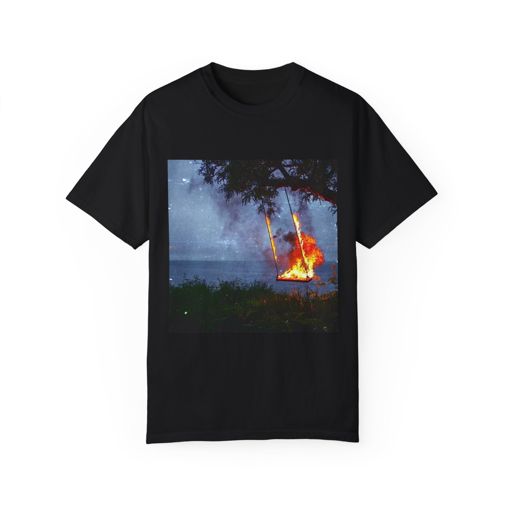 "Burning Swing by the Water" T-shirt