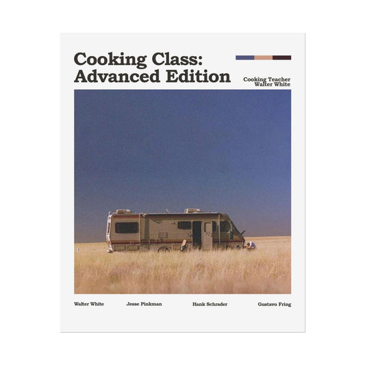 Cooking Class Advanced Edition Rolled Poster
