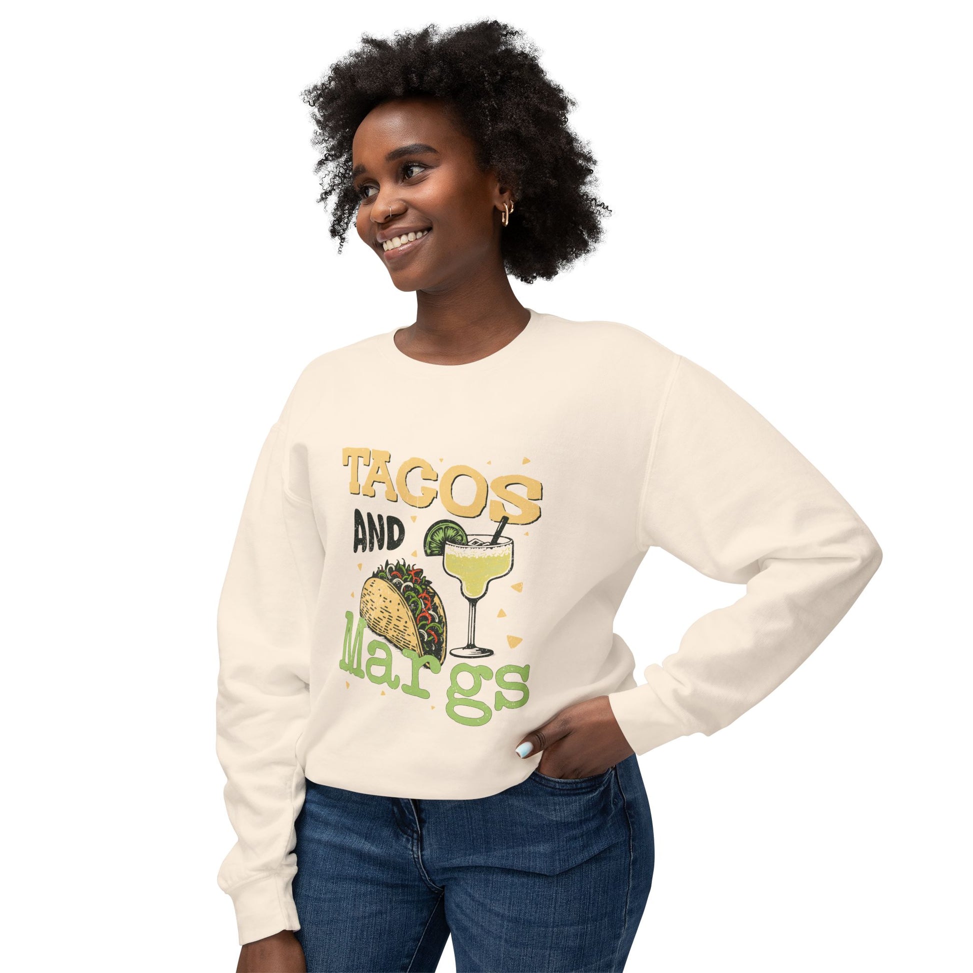 &quot;Tacos And Margs&quot; Sweatshirt