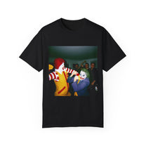 &quot;Clown Showdown: Ronald vs. Joker&quot; T-shirt