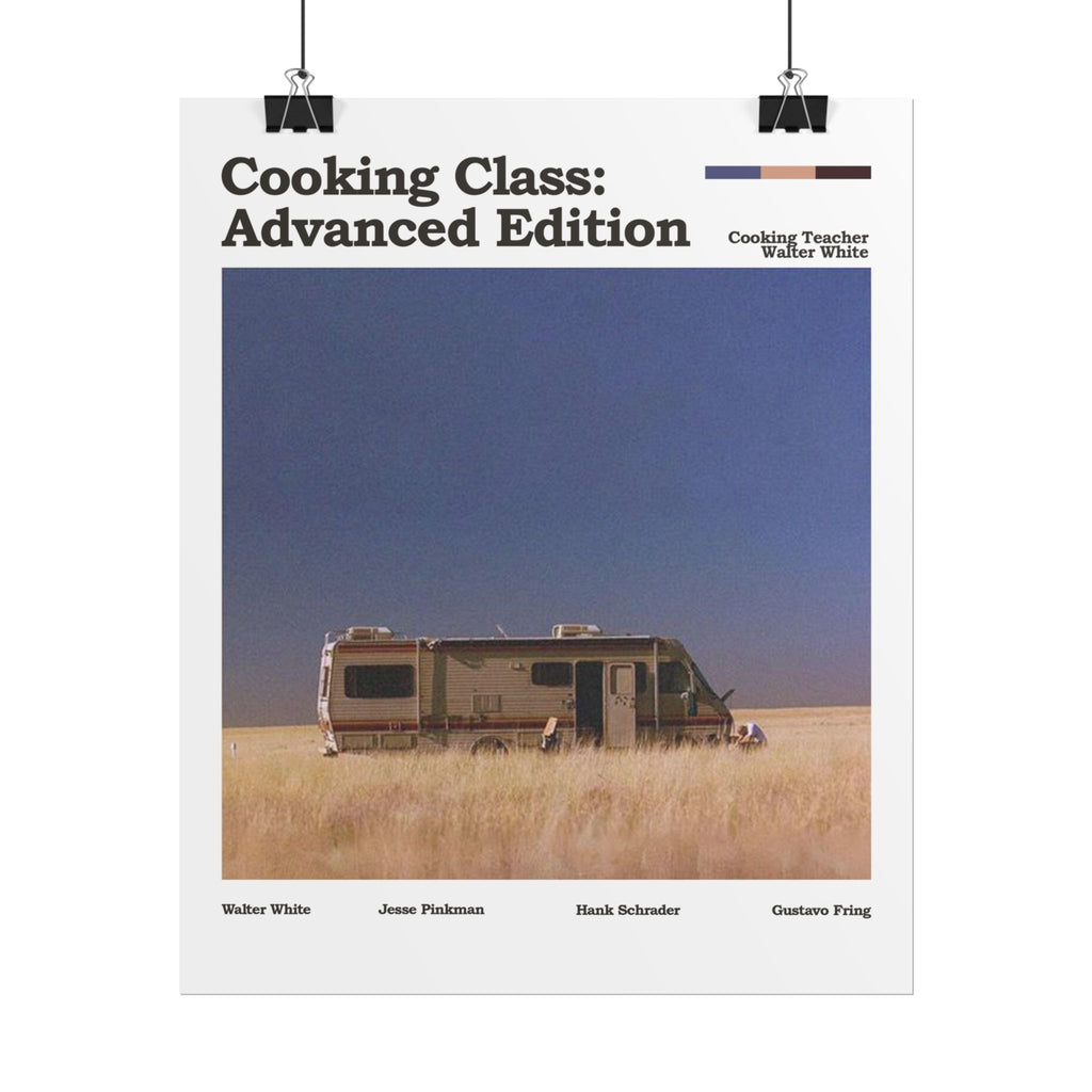 Cooking Class Advanced Edition Rolled Poster