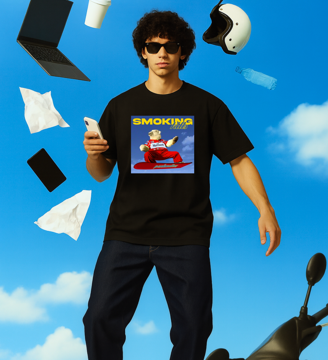 &quot;Smoking Kills&quot; T-Shirt