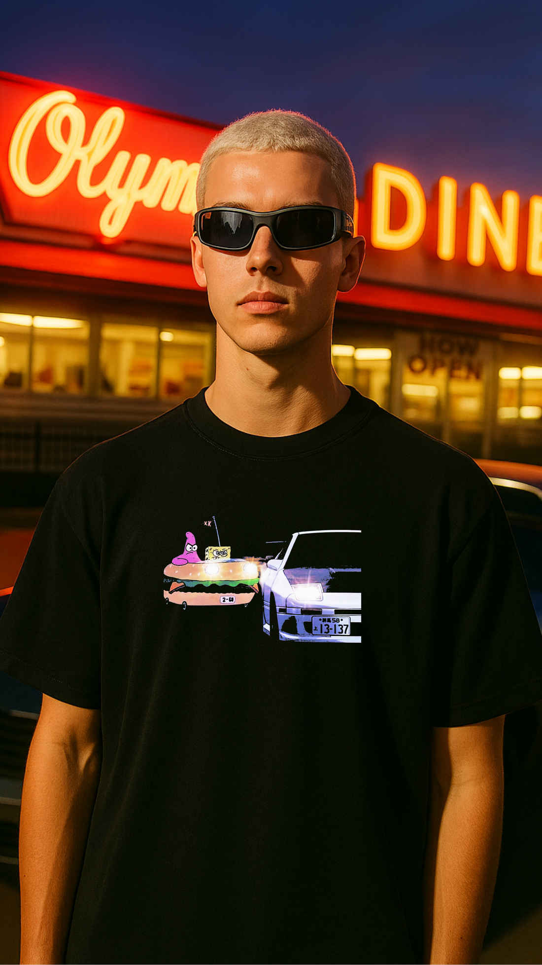 &quot;Bikini Bottom Drift Club V2&quot; T-Shirt