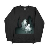 &quot;Wizard&#39;s Nighttime Shopping with Gollum&quot; Sweatshirt