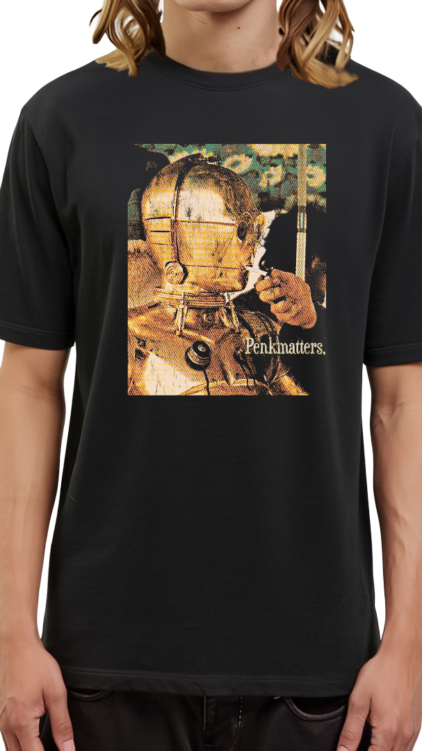 &quot;C-3PO Smoking&quot; T-Shirt
