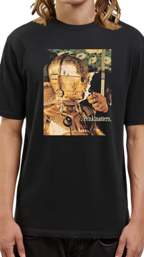 &quot;C-3PO Smoking&quot; T-Shirt