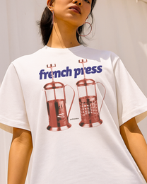&quot;French Press&quot; T-shirt