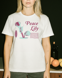 &quot;Peace Lily&quot; T-shirt