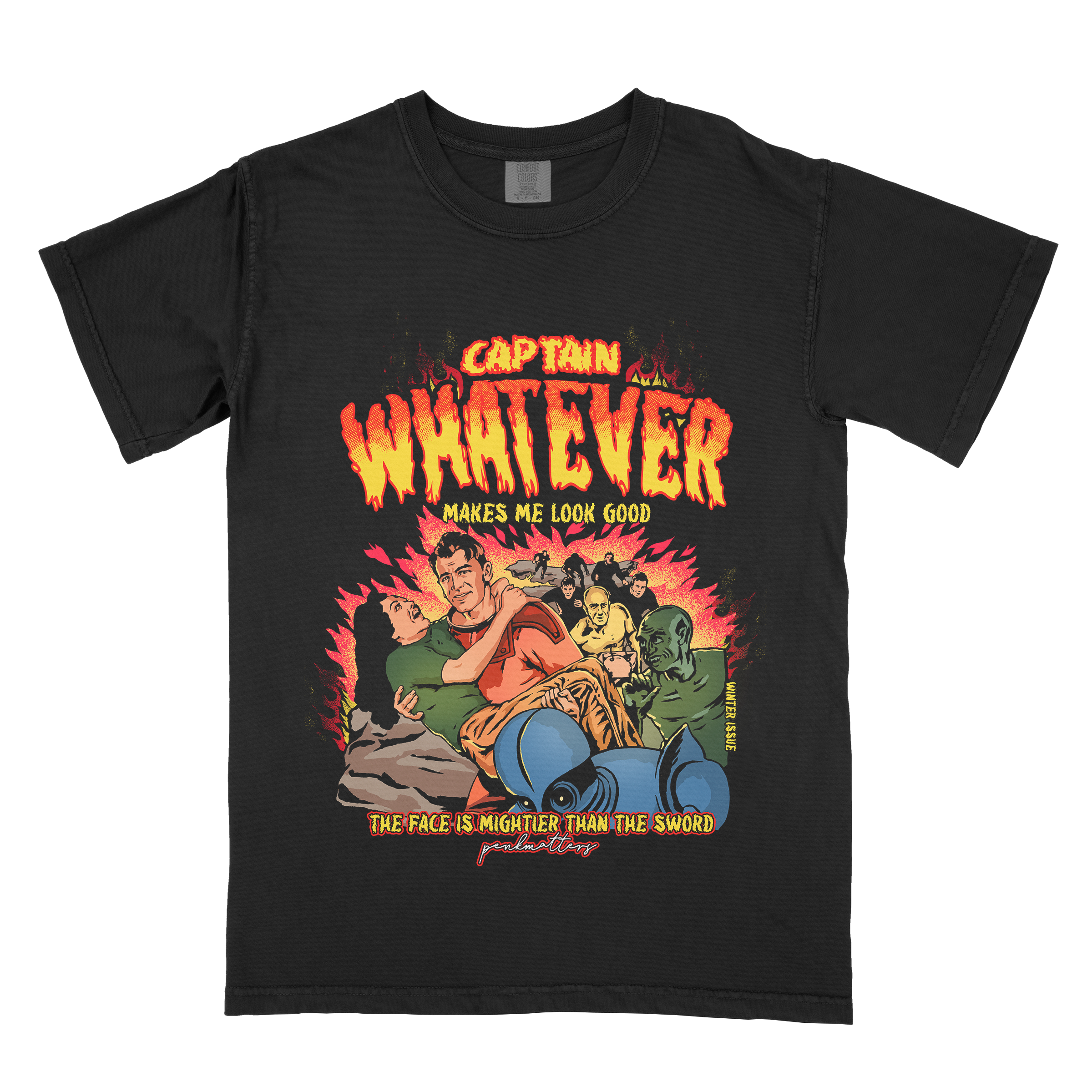 "Captain Whatever" T-shirt