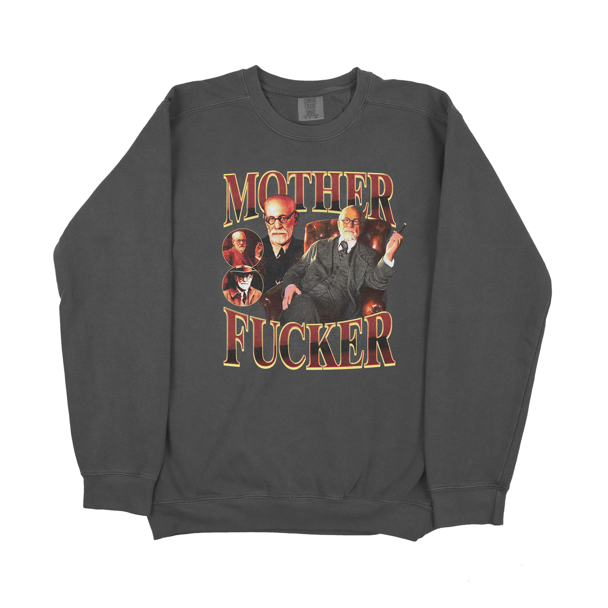 Cozy and cool sweatshirts with unique graphic designs.