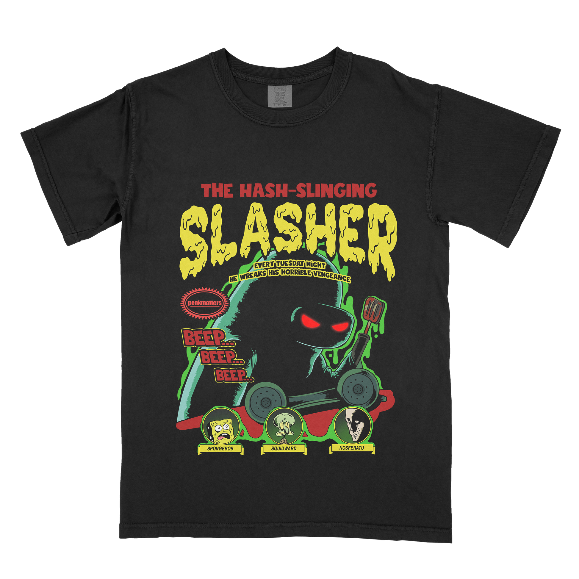 &quot;The Hash-Slinging Slasher&quot; T-Shirt