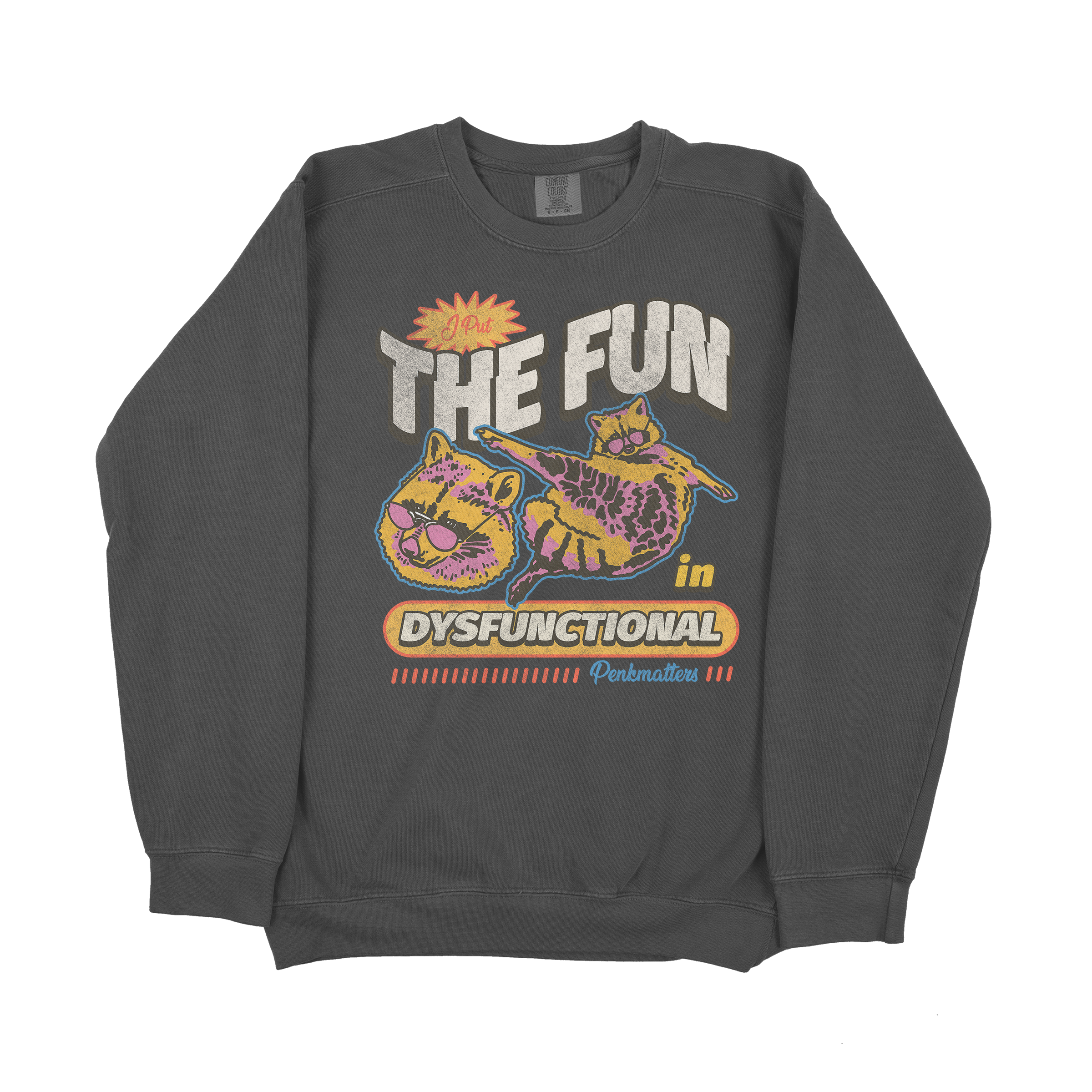 Explore more funny and cool graphic sweatshirts.